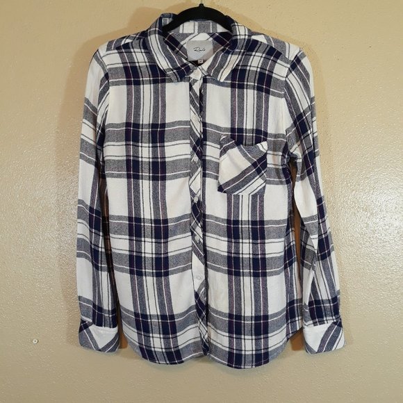 Rails plaid flannel shirt - Picture 2 of 14